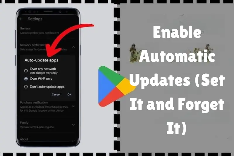 enable automatic updates (set it and forget it)